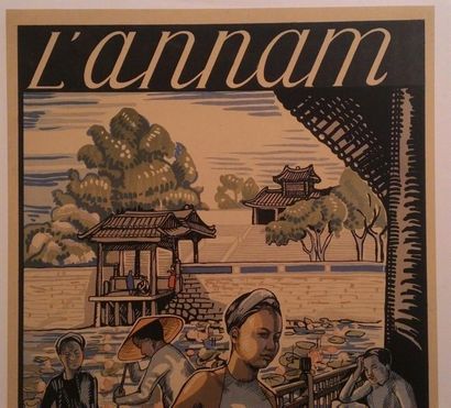 1930. 

Alix Aymé (1894-1989)

L'Annam, 

Bureau...