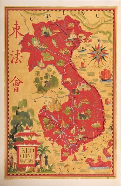 1945 

Lucien Boucher (1889-1971)

Indochine...