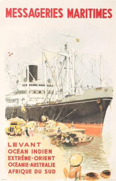 Albert Brénet (1903-2005)

Messageries Maritimes....