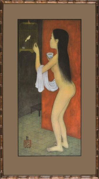 MAI-THU (1906-1980).

Nu à l'oiseau.

Édition...