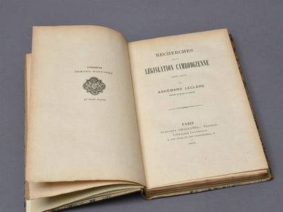 
1890
Adhémard Leclère

Recherches sur la...