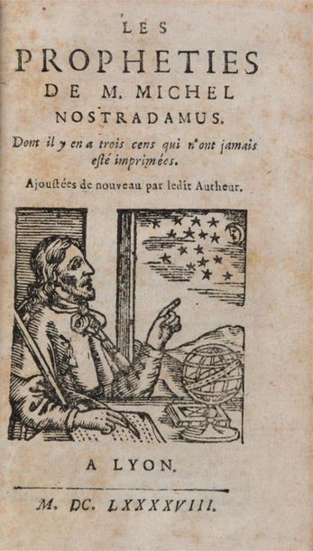 [NOSTRADAMUS]. Les Propheties de M. Michel...