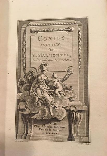 MARMONTEL (Jean François). Contes moraux....