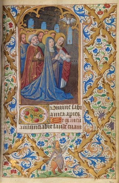 [HEURES MANUSCRITES ENLUMINÉES / PARIS]....