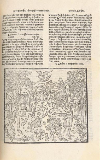 CRESCENS (Pierre des). Le liure des prouffitz...