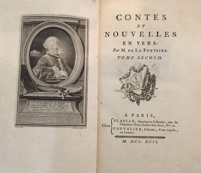 LA FONTAINE (Jean de). Contes et nouvelles...