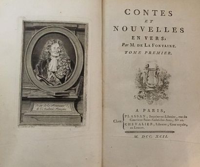 LA FONTAINE (Jean de). Contes et nouvelles...