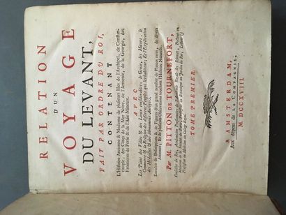PITTON DE TOURNEFORT (Joseph). Relation d'un...