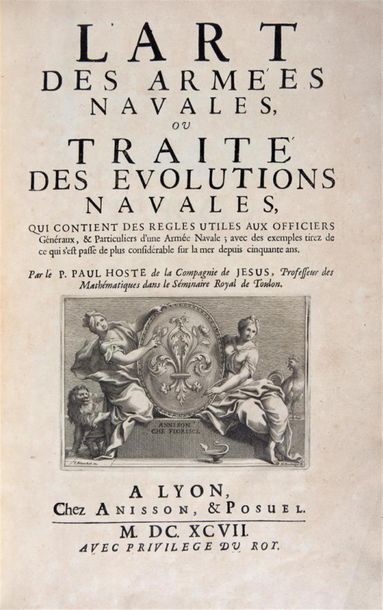 [MARINE]. HOSTE (Paul). L'Art des armées...