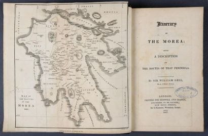 GELL (William). Itinerary of the Morea :...