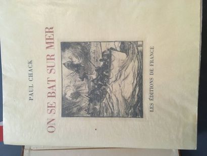 [MARINE]. CHACK (Paul). On se bat sur mer....
