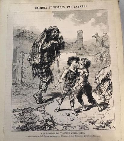 GAVARNI (Paul). OEuvres choisies. Paris,...