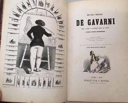 GAVARNI (Paul). OEuvres choisies. Paris,...