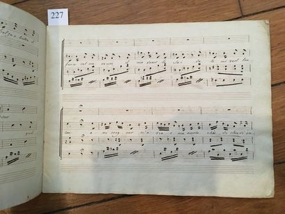 [MUSIQUE / MANUSCRIT - WINTER (Peter von)]....