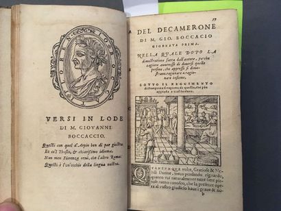 [BOCCACE]. Il Decamerone di M. Giovanni Boccaccio...