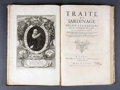 [JARDINAGE]. BOYCEAU (Jacques). Traité du...