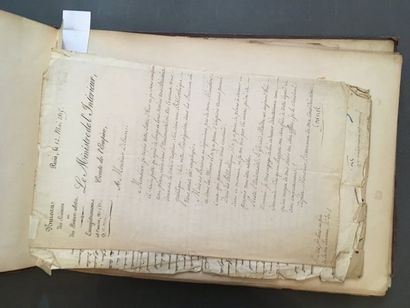 [DULAURE (PAPIERS DE JACQUES ANTOINE)]. Réunion...