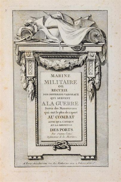 [MARINE]. OZANNE (Nicolas Marie). Marine...