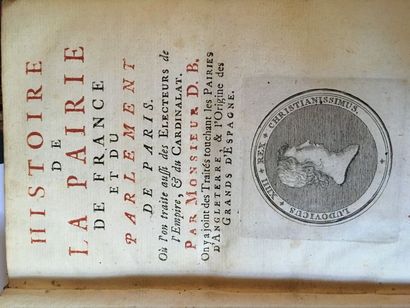 [PAIRIE Le LABOUREUR (Jean)]. Histoire de...