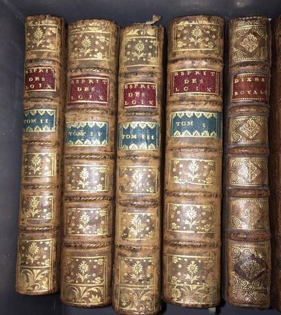 MONTESQUIEU (Charles de). De l'Esprit des...