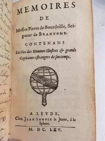 BRANTÔME (Pierre de Bourdeille, seigneur...