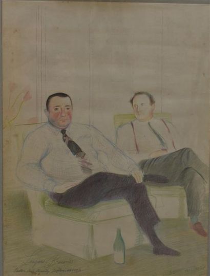 David HOCKNEY (1937)
Lagans Brasserie
Lithographie
44...