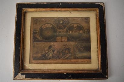 Calendrier perpétuel, vers 1815
19,7 x 25,2...