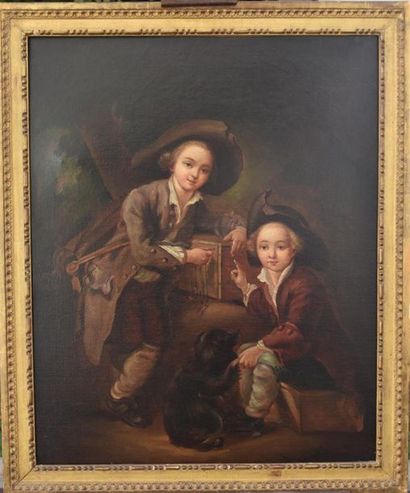 Ecole française du XIXe siècle, d'après Chardin
Les...