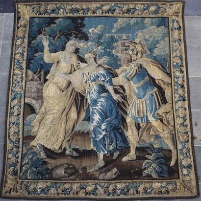 AUBUSSON, XVIIIe siècle
Tapisserie en fils...