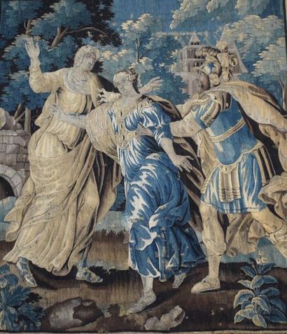 AUBUSSON, XVIIIe siècle
Tapisserie en fils...