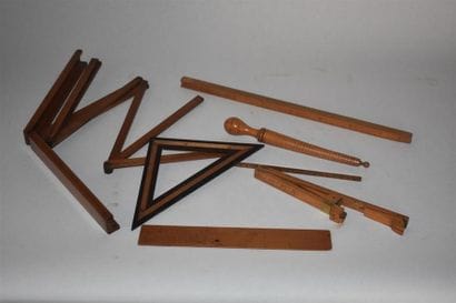 Ensemble de plusieurs règles et outils géométriques...