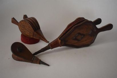 Trois soufflets, XIXe siècle