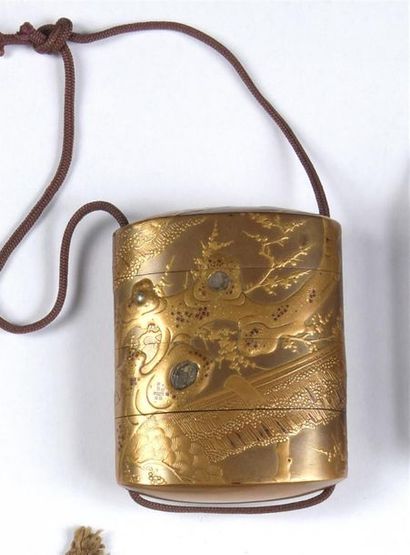 Inro with three compartments
Japan, 19th...