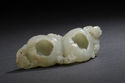 Celadon jade brush rinser
China, late 19th...