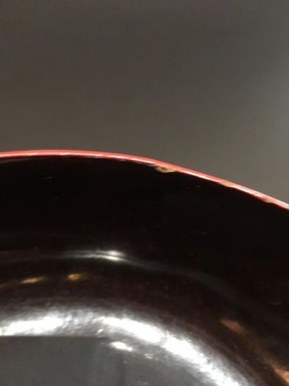 Covered box in red lacquer
China, late eighteenth...