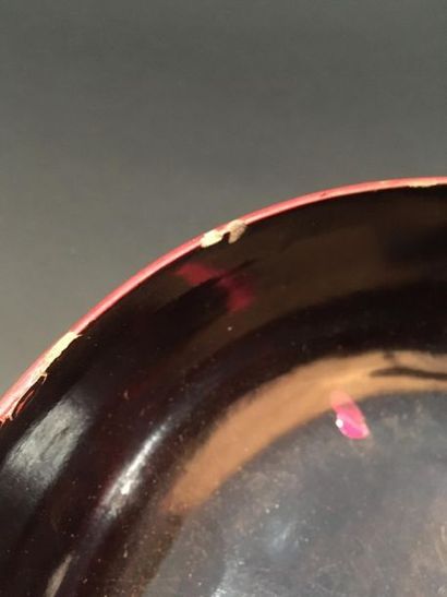Covered box in red lacquer
China, late eighteenth...