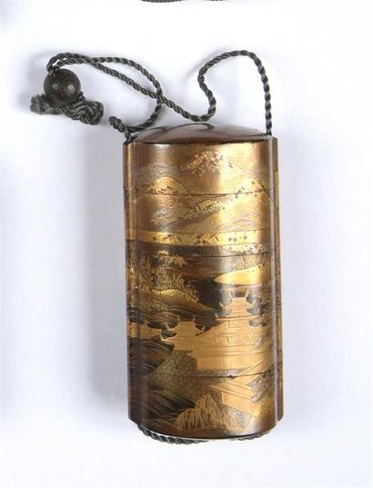 3 -Inro with four compartments
Japan, 19th...