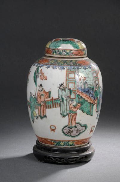 China, 19th century
Ginger pot covered in...
