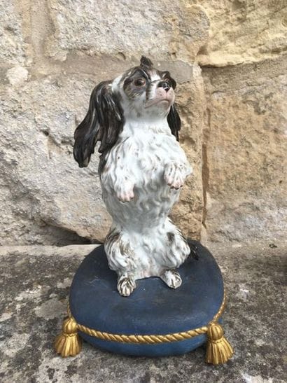 MEISSEN, late 19th century
Porcelain figure...