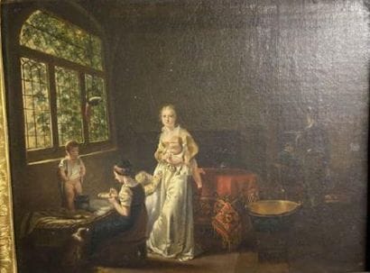 19th century FRENCH school, after Jean Baptiste...