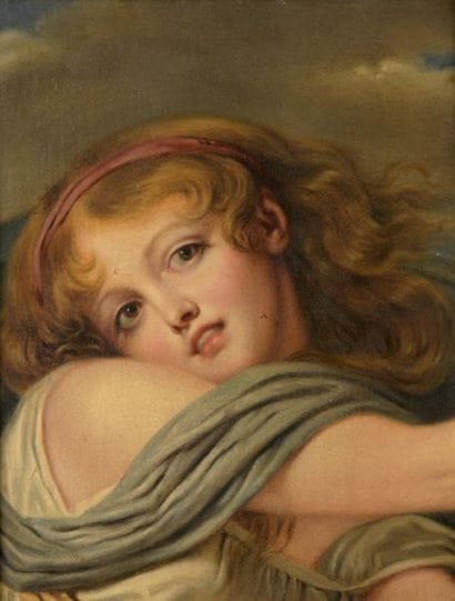 In the taste of Jean-Baptiste GREUZE
L'Effroi
Toile.
Ancient...