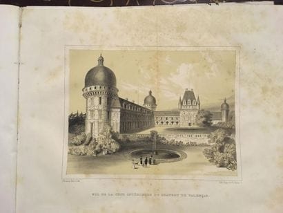 [VALENÇAY] View of the castle of Valençay....