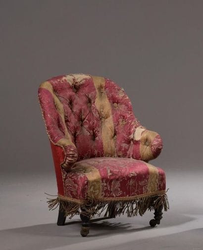 Fauteuil d'enfant d'époque Napoléon III
Il...