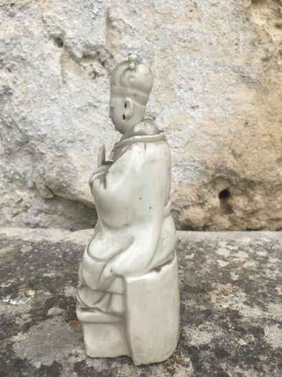 China, 19th century
Figure of Guandi seated...