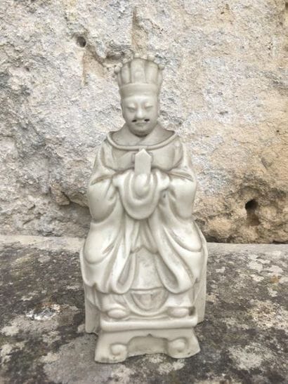 China, 19th century
Figure of Guandi seated...