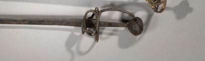 Digging sword. Two-edged blade. 
	

