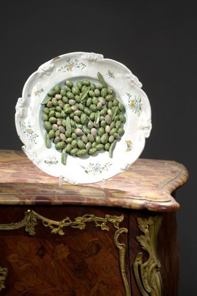 GERMANY (?), 18th century 
Round earthenware...