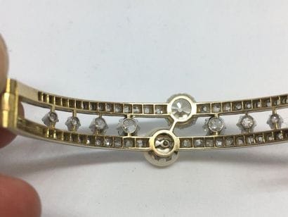 Frédéric BOUCHERON - Opening rigid bracelet...