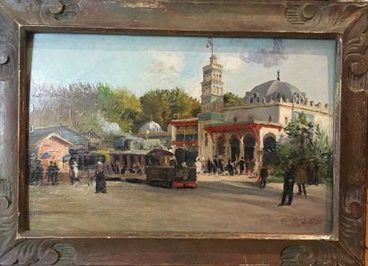 École FRANÇAISE, late 19th century 
At the...