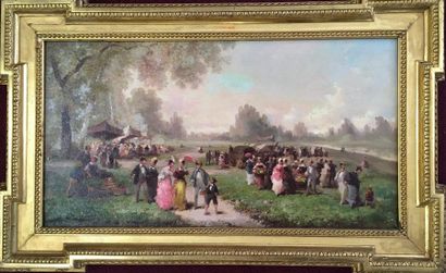 A. PIGNOUX, late 19th century FRENCH school
The...